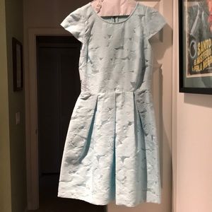 Ted Baker Laureto Burnt Out Floral Dress